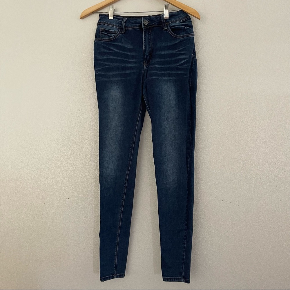 Wax Jeans size 12 dark blue super strech